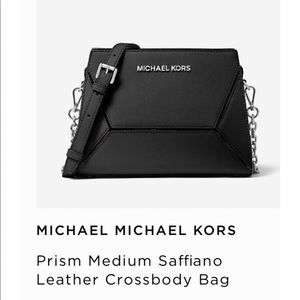 Michael Kors Prism Saffiano Leather Crossbody Bag